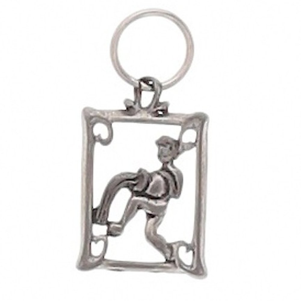 Sale! AQUARIUS charm zodiac sign pewter laser new silver astrology PRICE FIRM
